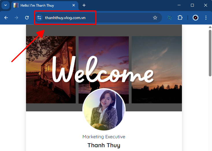 Tạo website CV & Blog Cá nhân - Nâng tầm thương hiệu cá nhân của bạn