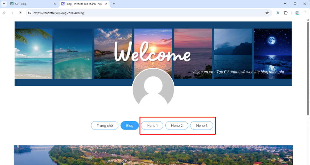 Hướng dẫn xây dựng website Blog | CV & Blog